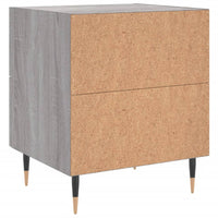 Thumbnail for Nachttische 2 Stk. Grau Sonoma 40x35x47,5 cm Holzwerkstoff
