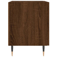 Thumbnail for Nachttische 2Stk. Braun Eichen-Optik 40x35x47,5cm Holzwerkstoff