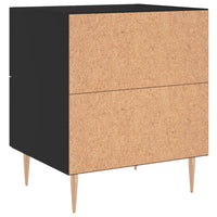 Thumbnail for Nachttisch Schwarz 40x35x47,5 cm Holzwerkstoff