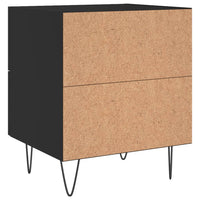 Thumbnail for Nachttisch Schwarz 40x35x47,5 cm Holzwerkstoff