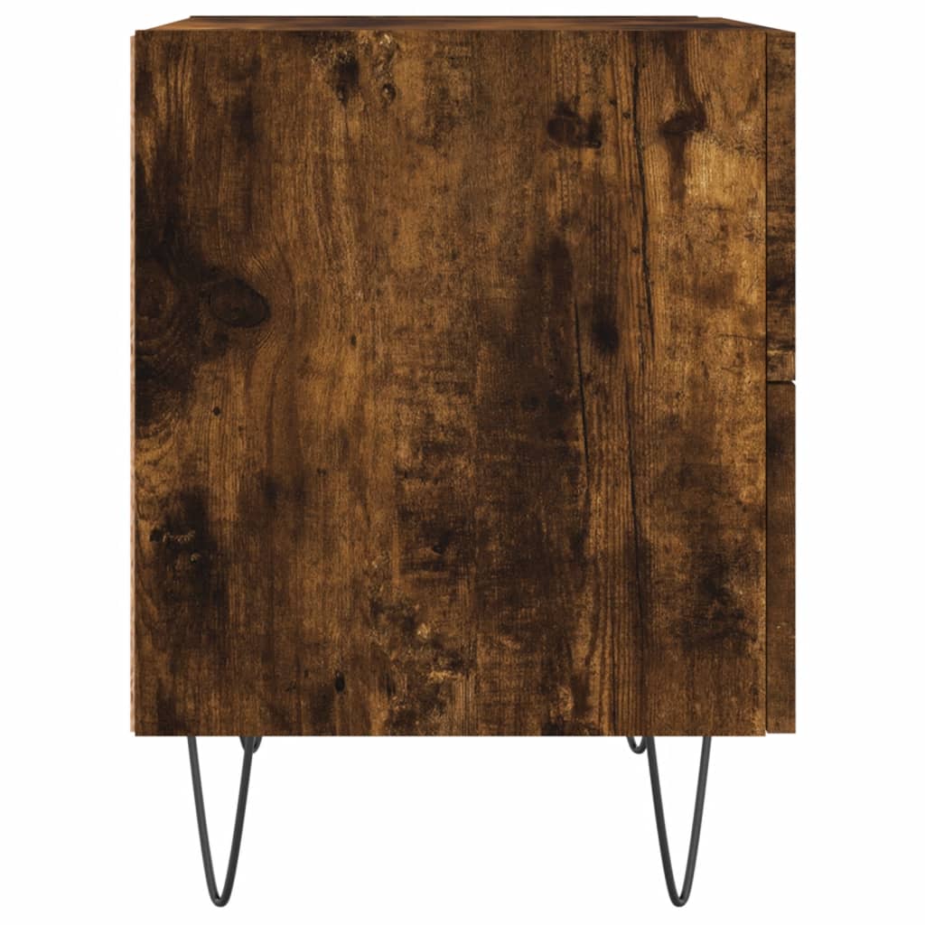Nachttisch Räuchereiche 40x35x47,5 cm Holzwerkstoff