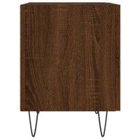 Thumbnail for Nachttische 2Stk. Braun Eichen-Optik 40x35x47,5cm Holzwerkstoff