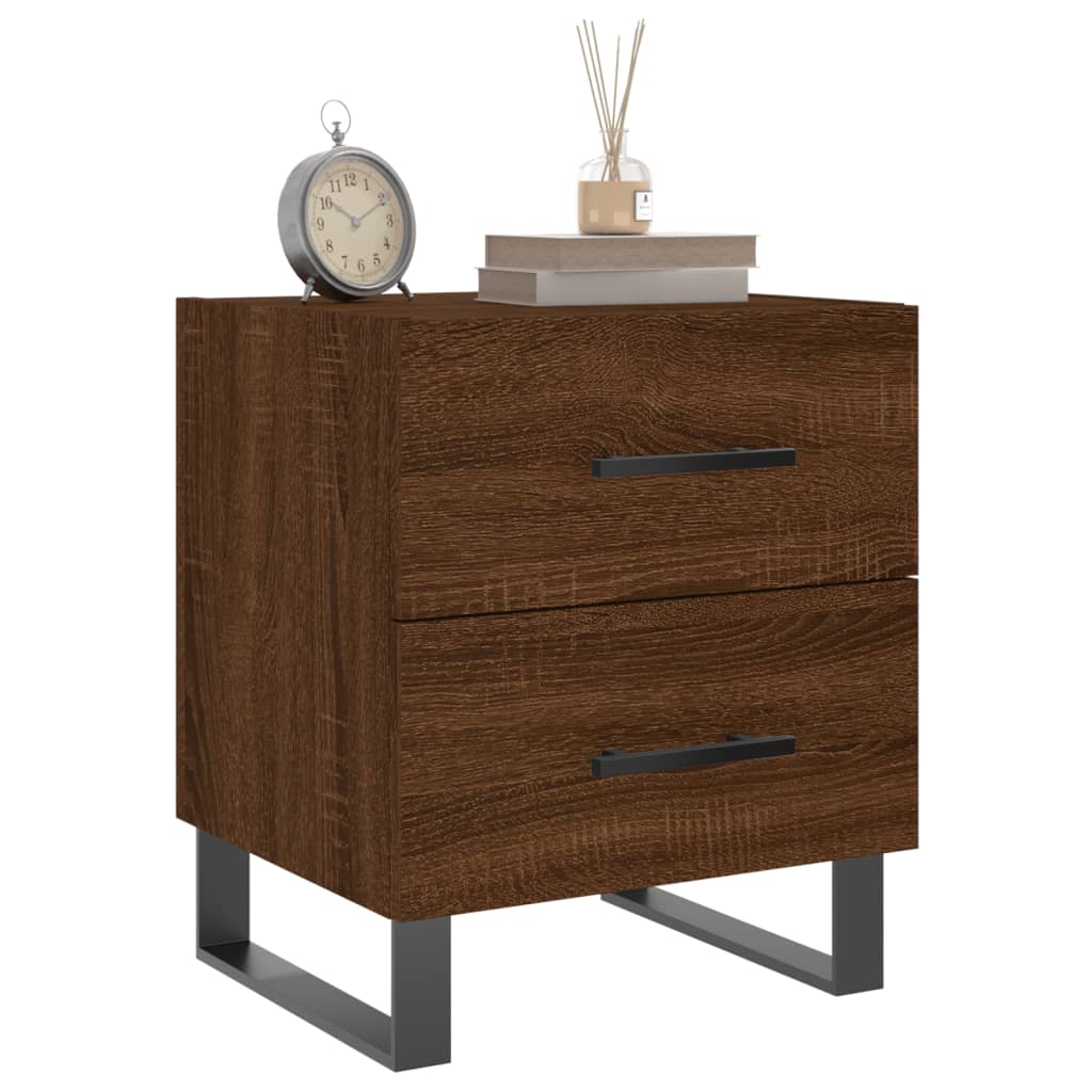 Nachttisch Braune Eiche 40x35x47,5 cm Holzwerkstoff
