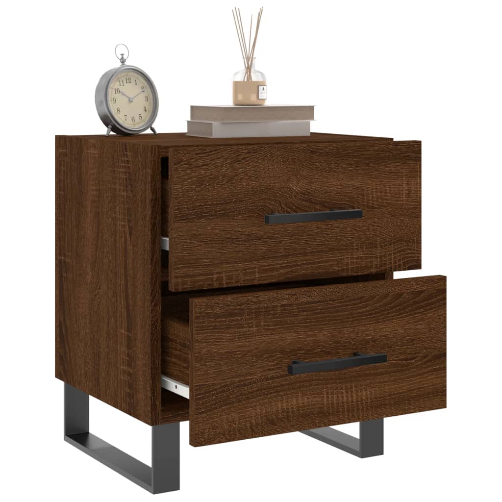 Nachttisch Braune Eiche 40x35x47,5 cm Holzwerkstoff