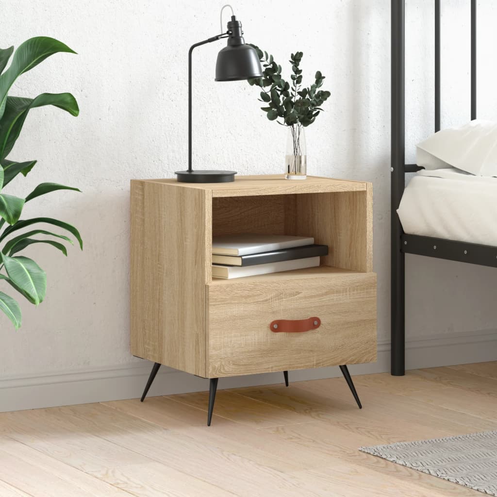 Nachttisch Sonoma-Eiche 40x35x47,5 cm Holzwerkstoff