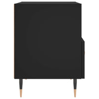 Thumbnail for Nachttische 2 Stk. Schwarz 40x35x47,5 cm Holzwerkstoff