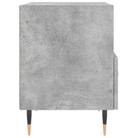 Thumbnail for Nachttisch Betongrau 40x35x47,5 cm Holzwerkstoff