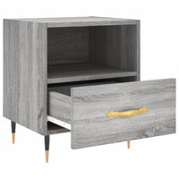 Thumbnail for Nachttische 2 Stk. Grau Sonoma 40x35x47,5 cm Holzwerkstoff