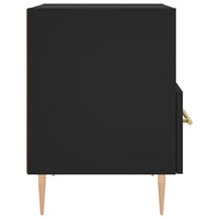 Thumbnail for Nachttische 2 Stk. Schwarz 40x35x47,5 cm Holzwerkstoff