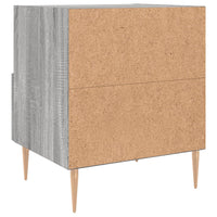 Thumbnail for Nachttische 2 Stk. Grau Sonoma 40x35x47,5 cm Holzwerkstoff
