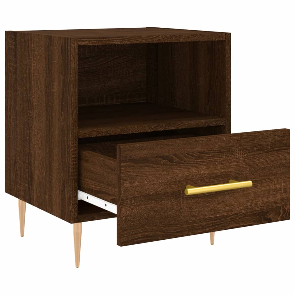 Nachttisch Braune Eiche 40x35x47,5 cm Holzwerkstoff