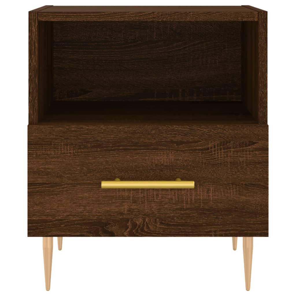 Nachttisch Braune Eiche 40x35x47,5 cm Holzwerkstoff