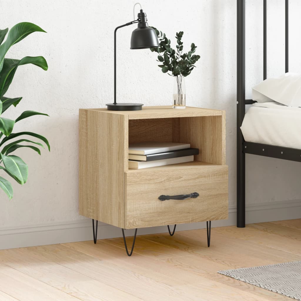 Nachttisch Sonoma-Eiche 40x35x47,5 cm Holzwerkstoff