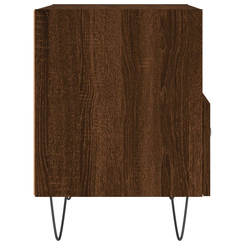 Nachttisch Braune Eiche 40x35x47,5 cm Holzwerkstoff