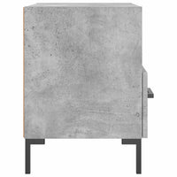 Thumbnail for Nachttisch Betongrau 40x35x47,5 cm Holzwerkstoff