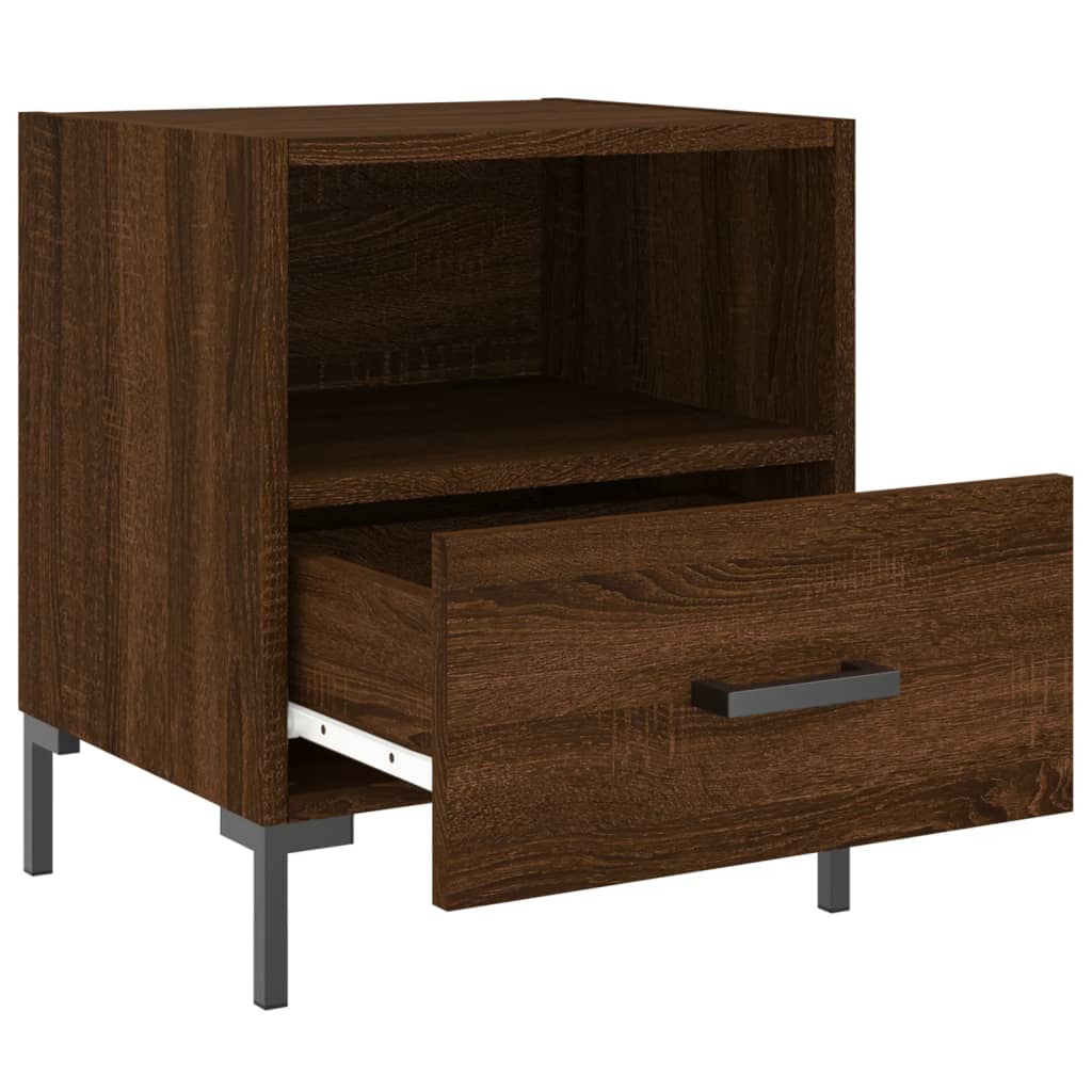 Nachttisch Braune Eiche 40x35x47,5 cm Holzwerkstoff