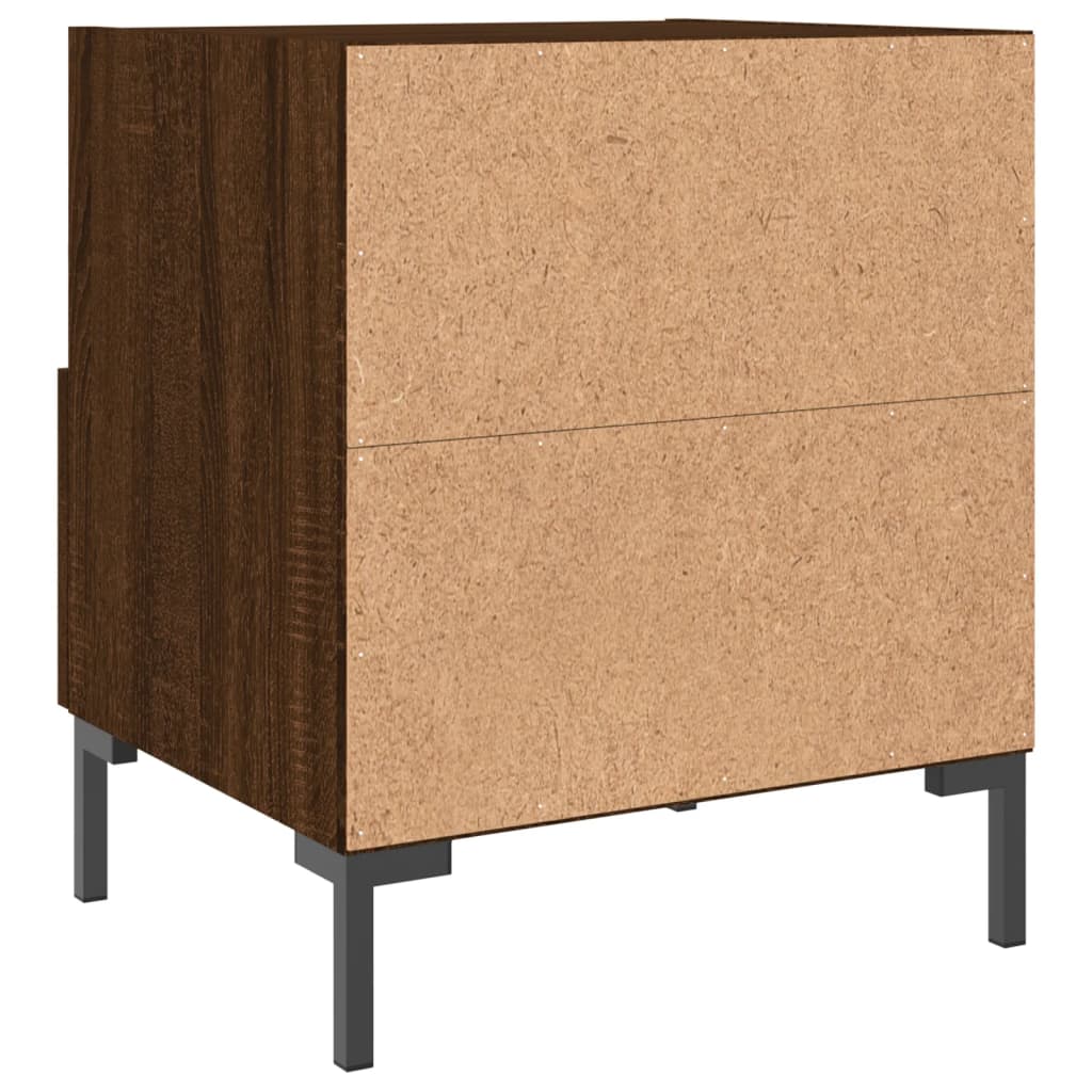 Nachttisch Braune Eiche 40x35x47,5 cm Holzwerkstoff