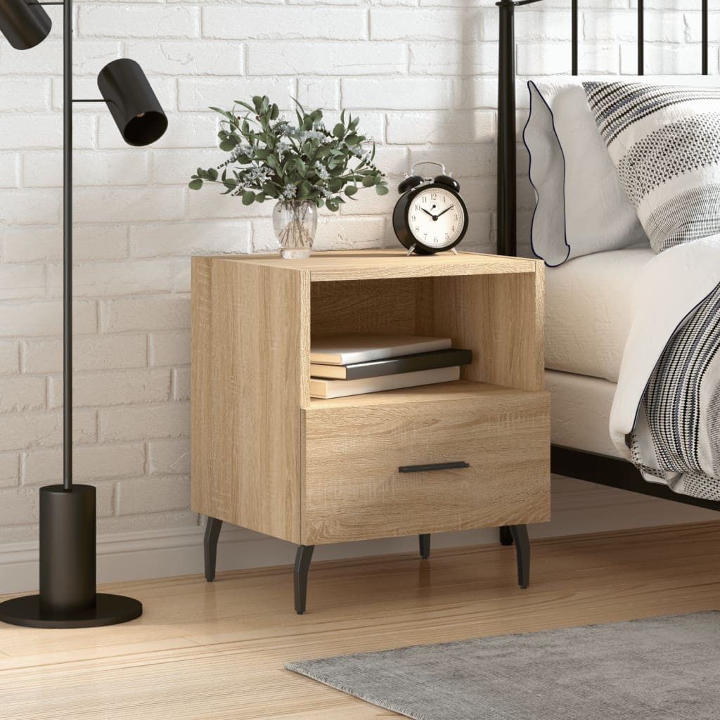 Nachttisch Sonoma-Eiche 40x35x47,5 cm Holzwerkstoff