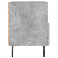 Thumbnail for Nachttisch Betongrau 40x35x47,5 cm Holzwerkstoff
