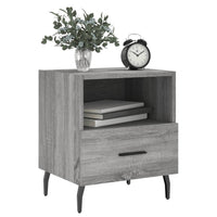 Thumbnail for Nachttische 2 Stk. Grau Sonoma 40x35x47,5 cm Holzwerkstoff
