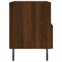 Thumbnail for Nachttische 2Stk. Braun Eichen-Optik 40x35x47,5cm Holzwerkstoff