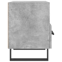 Thumbnail for Nachttische 2 Stk. Betongrau 40x35x47,5 cm Holzwerkstoff
