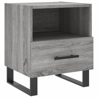 Thumbnail for Nachttische 2 Stk. Grau Sonoma 40x35x47,5 cm Holzwerkstoff