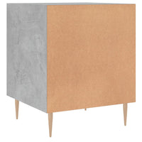 Thumbnail for Nachttisch Betongrau 40x40x50 cm Holzwerkstoff