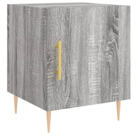 Thumbnail for Nachttisch Grau Sonoma 40x40x50 cm Holzwerkstoff