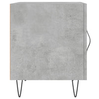 Thumbnail for Nachttisch Betongrau 40x40x50 cm Holzwerkstoff