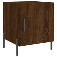 Thumbnail for Nachttische 2 Stk. Braun Eichen-Optik 40x40x50 cm Holzwerkstoff