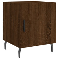 Thumbnail for Nachttische 2 Stk. Braun Eichen-Optik 40x40x50 cm Holzwerkstoff