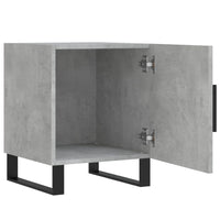 Thumbnail for Nachttische 2 Stk. Betongrau 40x40x50 cm Holzwerkstoff