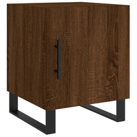 Thumbnail for Nachttisch Braun Eichen-Optik 40x40x50 cm Holzwerkstoff