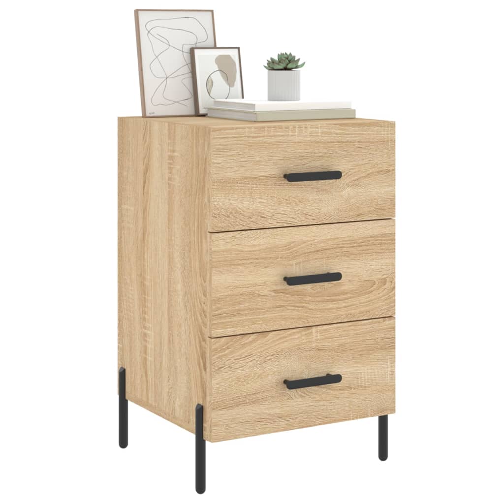 Nachttisch Sonoma-Eiche 40x40x66 cm Holzwerkstoff