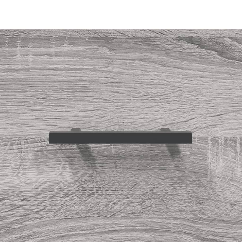 Nachttisch Grau Sonoma 40x40x66 cm Holzwerkstoff