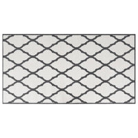 Thumbnail for Outdoor-Teppich Grau und Weiß 80x150 cm