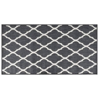 Thumbnail for Outdoor-Teppich Grau und Weiß 80x150 cm