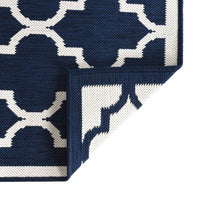 Thumbnail for Outdoor-Teppich Marineblau und Weiß 80x150 cm