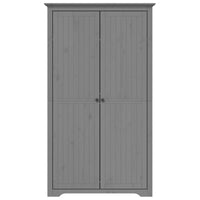 Thumbnail for Kleiderschrank BODO Grau 101x52x176,5 cm Massivholz Kiefer