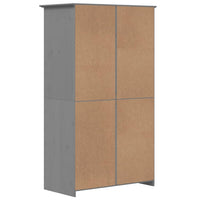 Thumbnail for Kleiderschrank BODO Grau 101x52x176,5 cm Massivholz Kiefer