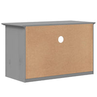 Thumbnail for TV-Schrank mit 2 Schubladen Grau 91x43x56 cm Massivholz Kiefer