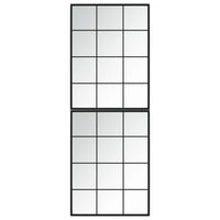 Thumbnail for Wandspiegel 2 Stk. Schwarz 80x60 cm Metall