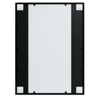 Thumbnail for Wandspiegel 2 Stk. Schwarz 80x60 cm Metall