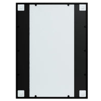 Thumbnail for Wandspiegel 3 Stk. Schwarz 80x60 cm Metall