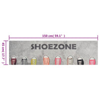 Thumbnail for Küchenteppich Waschbar Shoezone 45x150 cm Samt