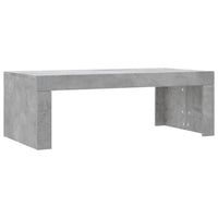 Thumbnail for Couchtisch Betongrau 102x50x36 cm Holzwerkstoff