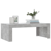 Thumbnail for Couchtisch Betongrau 102x50x36 cm Holzwerkstoff