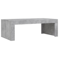 Thumbnail for Couchtisch Betongrau 102x50x36 cm Holzwerkstoff