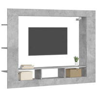 Thumbnail for TV-Schrank Betongrau 152x22x113 cm Holzwerkstoff